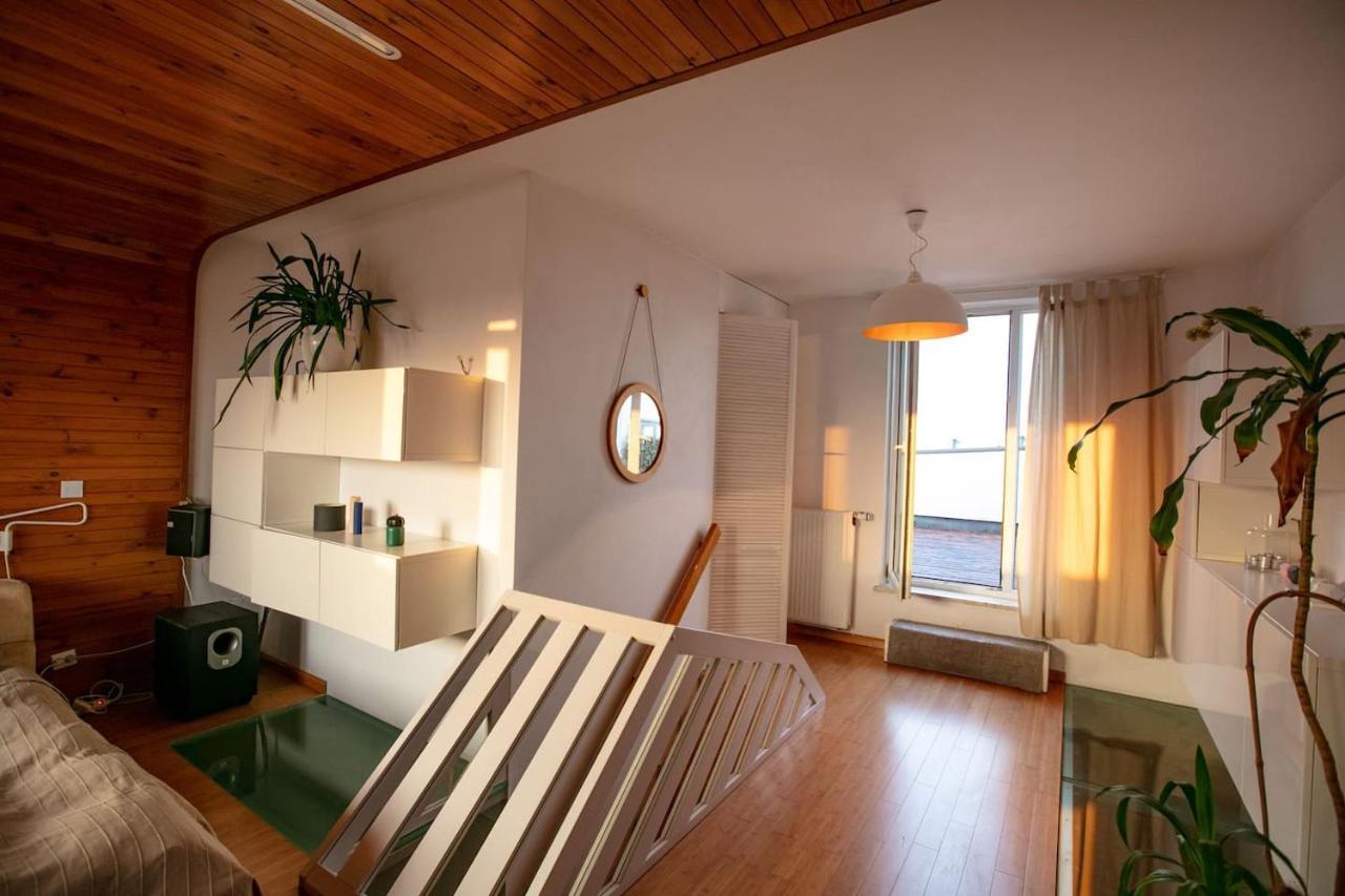 Dwupoziomowy, Rodzinny Apartament. Ochrona, Garaz. Варшава Екстериор снимка