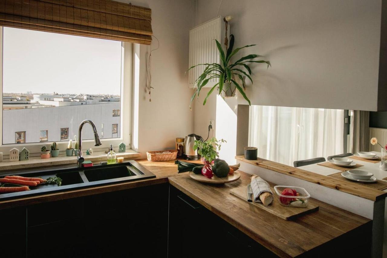 Dwupoziomowy, Rodzinny Apartament. Ochrona, Garaz. Варшава Екстериор снимка