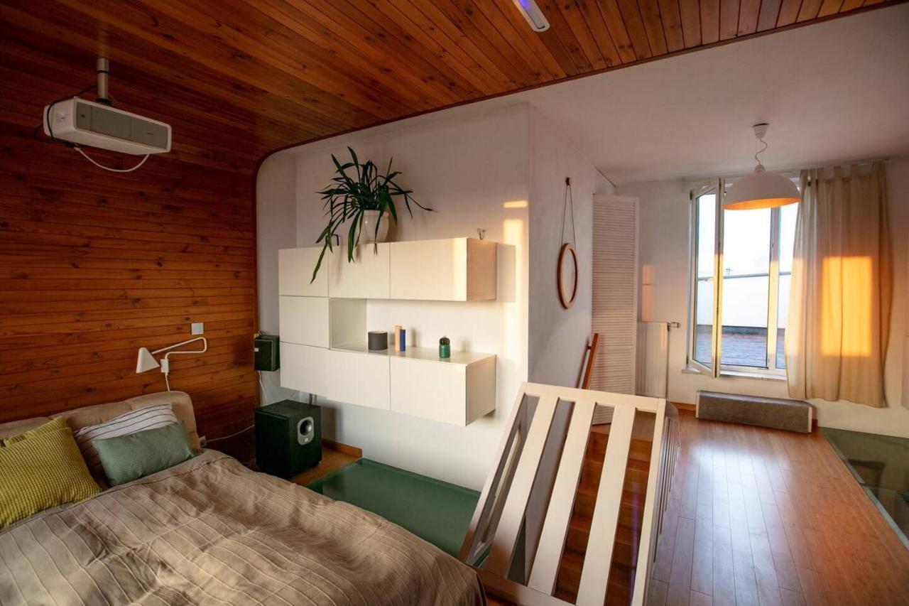 Dwupoziomowy, Rodzinny Apartament. Ochrona, Garaz. Варшава Екстериор снимка